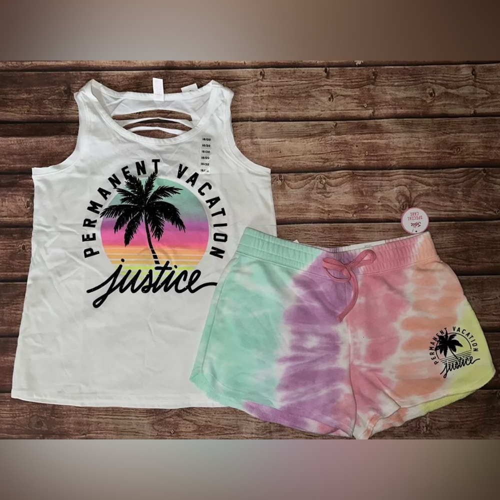 NWT Justice Summer Set Big Girls size 18/20